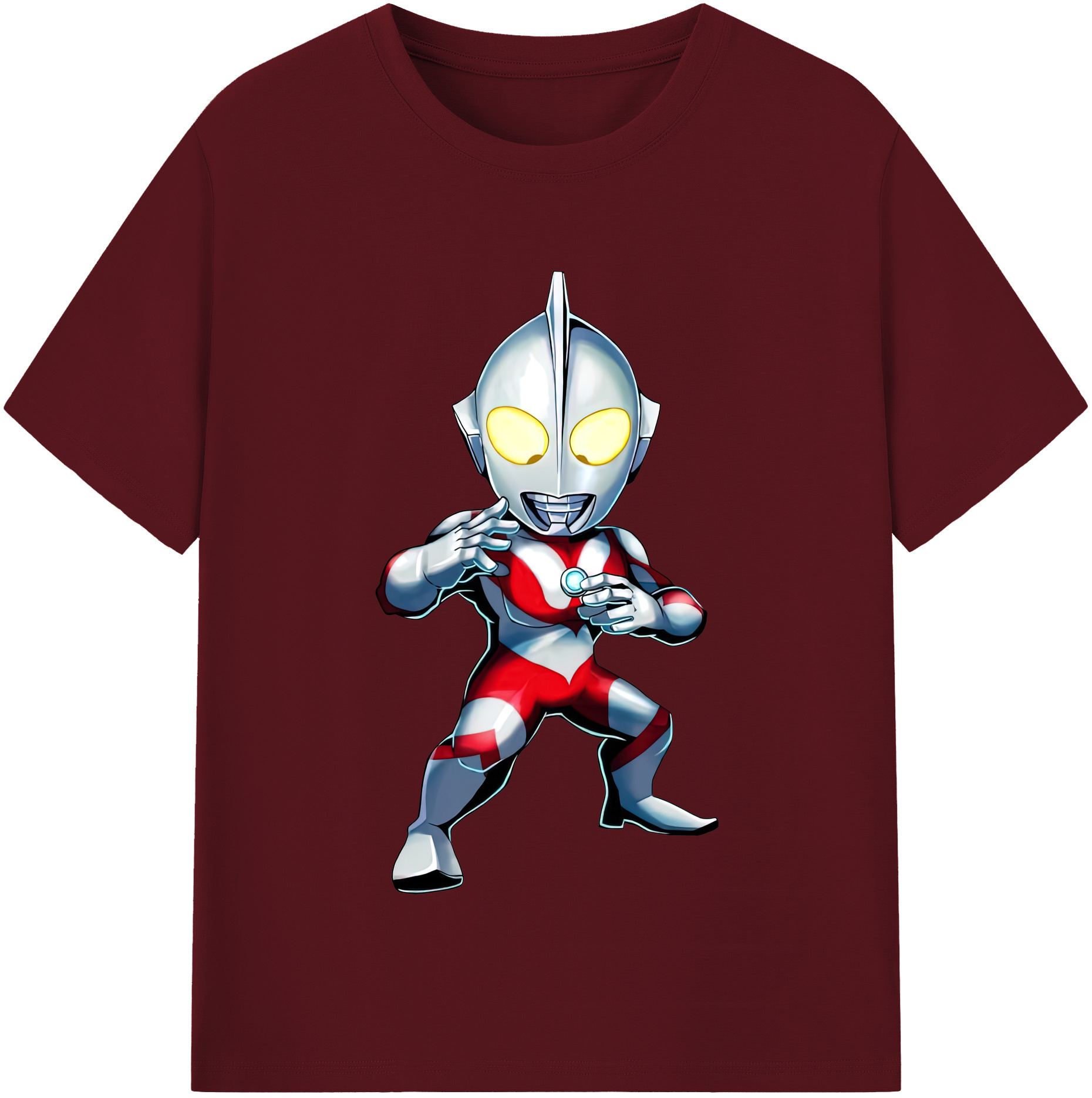 （画像用） ウルトラマン Ultraman 綿100％半袖Tシャツ（フロントプリント）